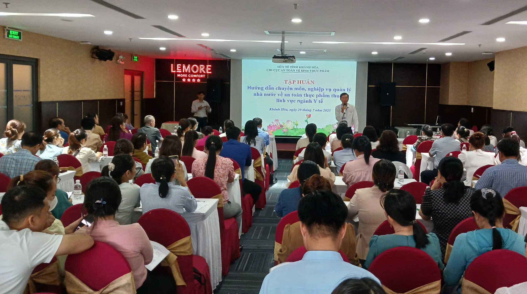 Khánh Hòa: Tập huấn nghiệp vụ quản lý an toàn thực phẩm tuyến xã